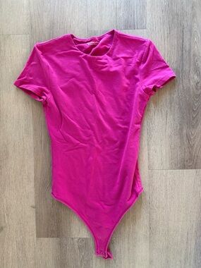 Abercrombie & Fitch Soft Matte Seamless Tee Bodysuit